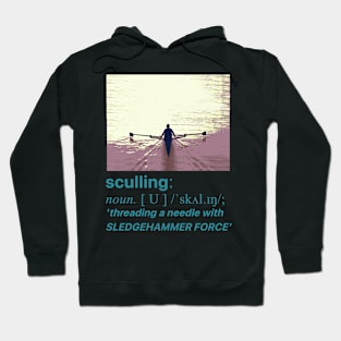 Sculling - dictionary definition Hoodie